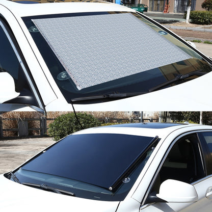 Suction Cup Car Shade Curtain Window Telescopic Roller Blind, Size: 40x60cm Silver Lyser - Sound & Heat Insulation Cotton by buy2fix | Online Shopping UK | buy2fix