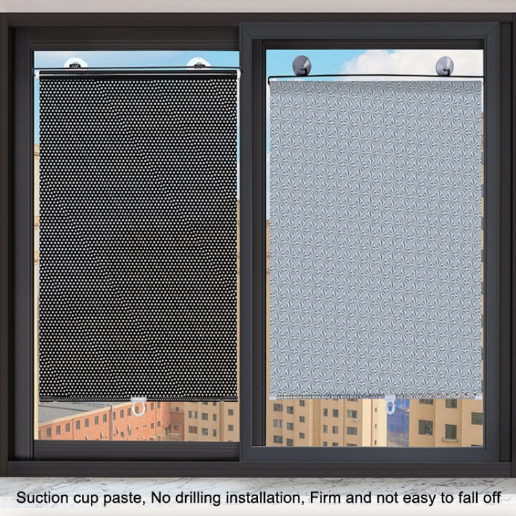 Suction Cup Car Shade Curtain Window Telescopic Roller Blind, Size: 45x125cm Silver Lyser - Sound & Heat Insulation Cotton by buy2fix | Online Shopping UK | buy2fix