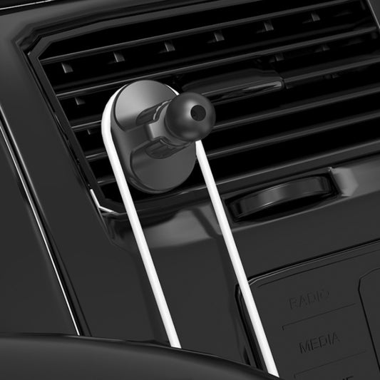 6 PCS Car Air Outlet Mobile Phone Bracket Base Can Clip Data Cable, Size: 13mm Ball Head - Universal Car Holders by buy2fix | Online Shopping UK | buy2fix