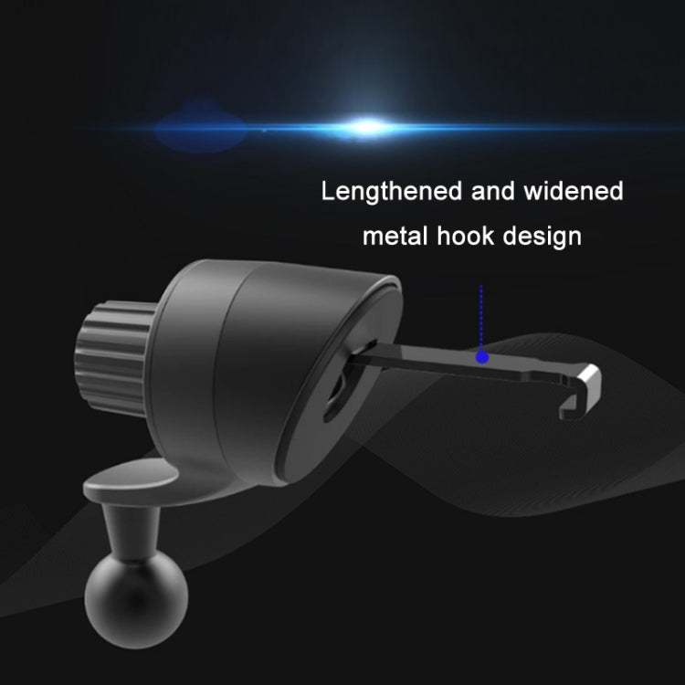 6 PCS Car Center Console Mobile Phone Bracket Snail Base Accessories(17mm Ball Head) - Universal Car Holders by buy2fix | Online Shopping UK | buy2fix