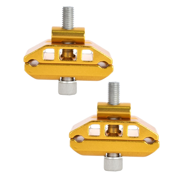FMFXTR Bicycle Saddle Clamp Code Screw Connector(Double Rail Gold) - Others by FMFXTR | Online Shopping UK | buy2fix