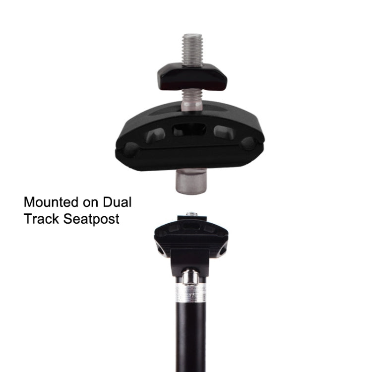 FMFXTR Bicycle Saddle Clamp Code Screw Connector(Double Rail Black) - Others by FMFXTR | Online Shopping UK | buy2fix