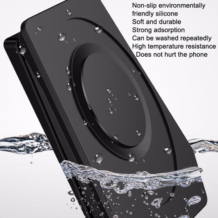 Mobile Phone Tablet Car Holder Suction Cup Instrument Fixed Bracket, Color: Red Leather Pattern by buy2fix