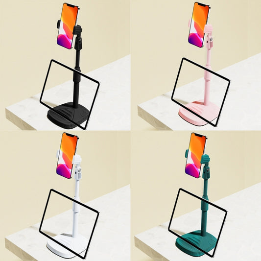 Desktop Live Mobile Phone Telescopic Folding Bracket(Classic Black) - Stand by buy2fix | Online Shopping UK | buy2fix