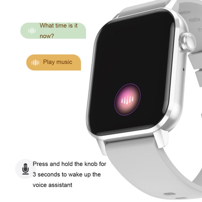 HD6 1.69 inch Multifunctional Heart Rate Monitoring Smart Watch(Pink) by buy2fix