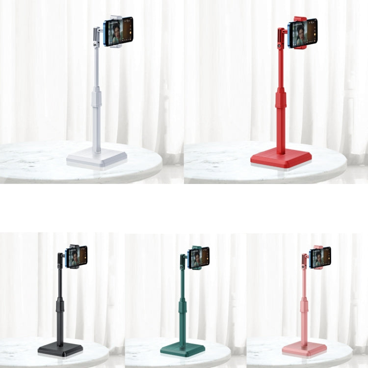 2 PCS Desktop Mobile Phone Live Broadcast Bracket Online Class Telescopic Floor Stand(Lucky Red) - Stand by buy2fix | Online Shopping UK | buy2fix