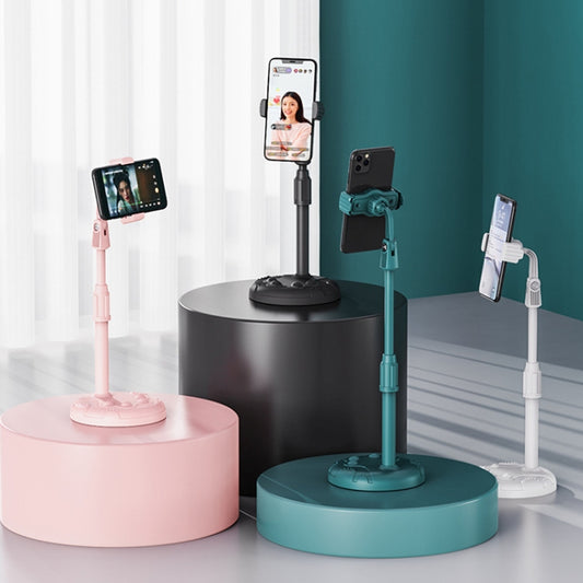 2 PCS Mobile Phone Live Bracket Computer Desktop Online Class Telescopic Overhead Frame(Cherry Blossom Pink) - Stand by buy2fix | Online Shopping UK | buy2fix