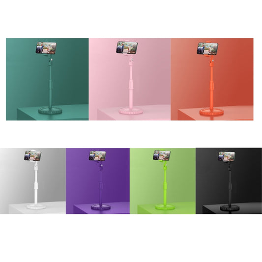 2 PCS Multifunctional Live Telescopic Mobile Phone Desktop Bracket(Noble Purple) - Stand by buy2fix | Online Shopping UK | buy2fix
