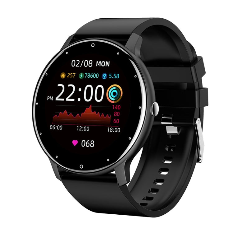 ZL02 Heart Rate Monitoring Pedometer Smart Watch(Black) by buy2fix