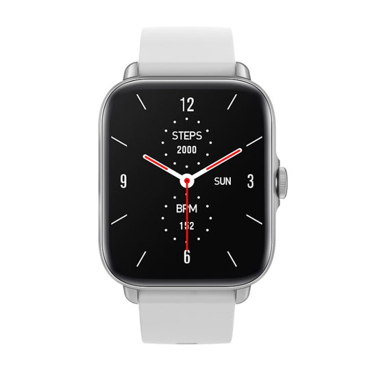 LOANIY Y22 Heart Rate Monitoring Smart Bluetooth Watch, Color: Silver Gray