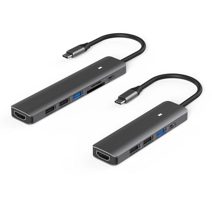 Blueendless Type-C+USB 3.0/2.0+HDMI4K HUB, Specification: 5 in 1 - USB HUB by Blueendless | Online Shopping UK | buy2fix