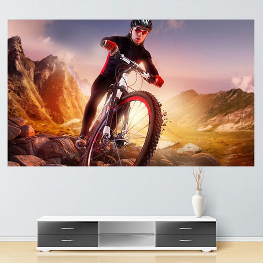 Folding Metal Anti-Light HD Projection Curtain, Size: 110 inch 16:9 250x140cm - Film Curtains by buy2fix | Online Shopping UK | buy2fix