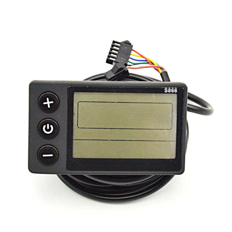 S866 Electric Bicycle Mountain Bike LCD Meter, Specification: A Type by buy2fix