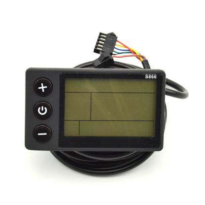 S866 Electric Bicycle Mountain Bike LCD Meter, Specification: B Type by buy2fix