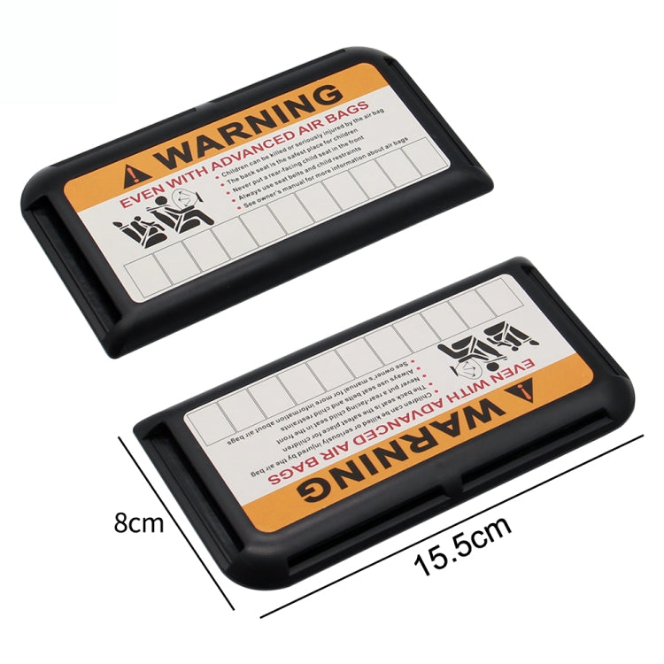 Car Sun Visor Card Holder Pass Fuel Card Holder Parking Number Card(Gray Bagged) - Stowing Tidying by buy2fix | Online Shopping UK | buy2fix