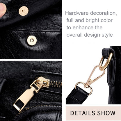 Large-capacity Messenger Bag Handbag Multi-pocket Shoulder Bag Middle-aged Mother Bag(Yellow) - Handbags by buy2fix | Online Shopping UK | buy2fix