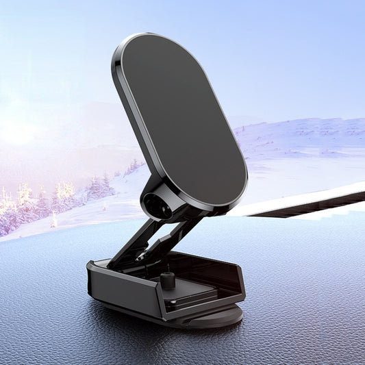 Vehicle Bracket Magnetic Navigation Bracket(Folding Black) - Universal Car Holders by buy2fix | Online Shopping UK | buy2fix