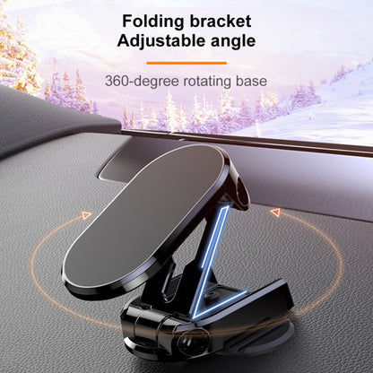 Vehicle Bracket Magnetic Navigation Bracket(Folding Black) - Universal Car Holders by buy2fix | Online Shopping UK | buy2fix