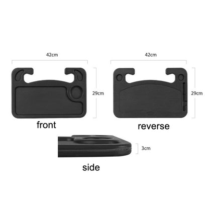 Multifunctional Car Dining Tray Steering Wheel Notebook Bracket(Size: About 42x29x3cm) - Car Drink Holders by buy2fix | Online Shopping UK | buy2fix