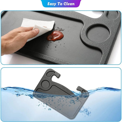 Multifunctional Car Dining Tray Steering Wheel Notebook Bracket(Size: About 42x29x3cm) - Car Drink Holders by buy2fix | Online Shopping UK | buy2fix