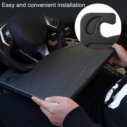 Multifunctional Car Dining Tray Steering Wheel Notebook Bracket(Size: About 42x29x3cm) - Car Drink Holders by buy2fix | Online Shopping UK | buy2fix