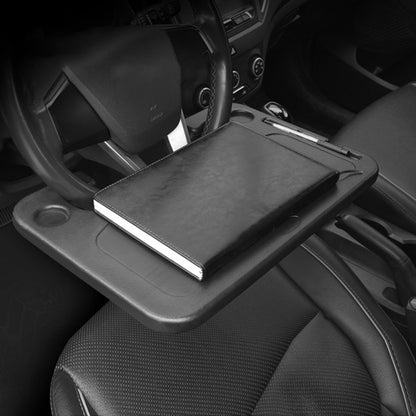 Multifunctional Car Dining Tray Steering Wheel Notebook Bracket(Size: About 42x29x3cm) - Car Drink Holders by buy2fix | Online Shopping UK | buy2fix