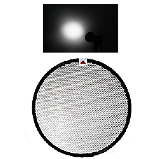 GODOX SN1002 Accessoire d'effet de lumière réflecteur en maille nid d'abeille pour couverture standard de 17 cm, densité: 20 °