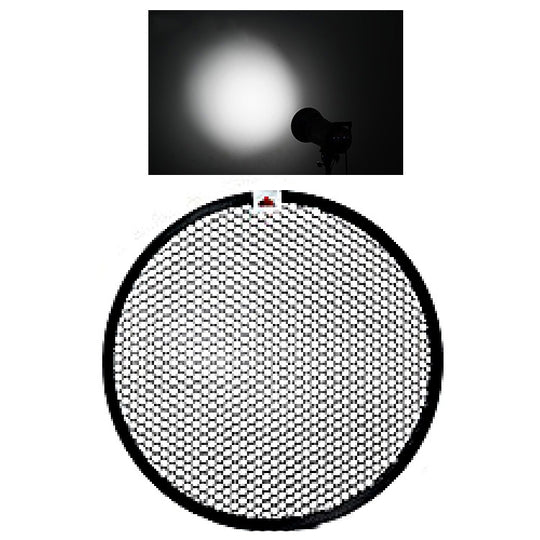 GODOX SN1002 Accessoire d'effet de lumière réflecteur en maille nid d'abeille pour couverture standard de 17 cm, densité: 40 °