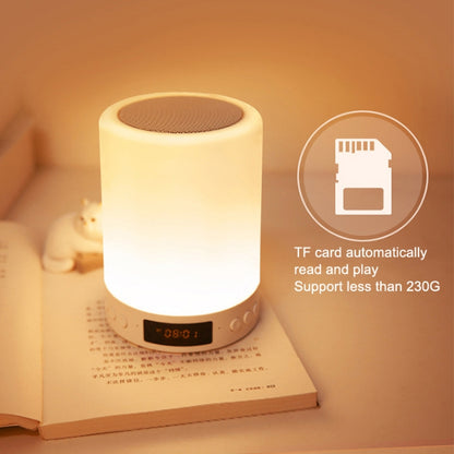 Bluetooth Speakers Pat Lights Charging Card Audio With Atmosphere Lamp(Ordinary Package) - Desktop Speaker by buy2fix | Online Shopping UK | buy2fix