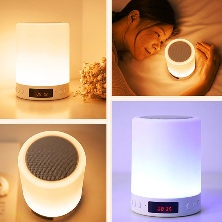 Bluetooth Speakers Pat Lights Charging Card Audio With Atmosphere Lamp(Ordinary Package) - Desktop Speaker by buy2fix | Online Shopping UK | buy2fix