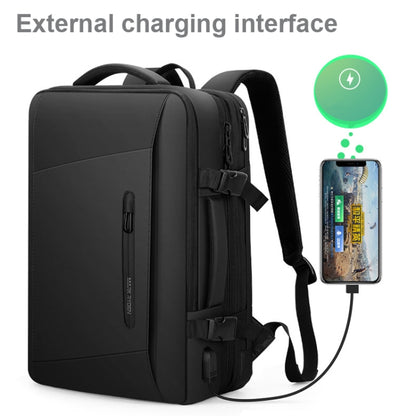 Mark Ryden 17.3 Inch Men Large Capacity Oxford Cloth Computer Backpack,Style: Raincoat Style by buy2fix