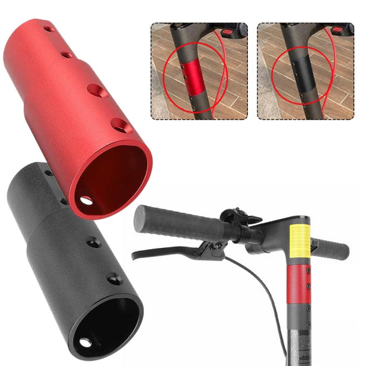 Aluminum Extension Pipe Extender Pole For Xiaomi M365/M365Pro Pro2 1S(Black) - Accessories & Parts by buy2fix | Online Shopping UK | buy2fix