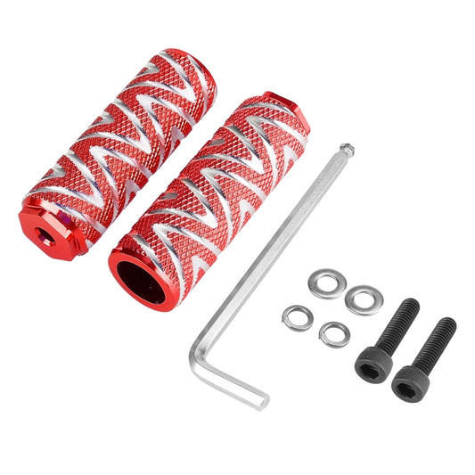 Electric Scooter Pedal Rear Foot Pegs For Xiaomi Mijia M365 / Pro / Pro2 / 1S(Red) - Accessories & Parts by buy2fix | Online Shopping UK | buy2fix