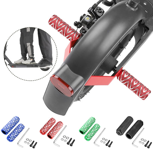 Electric Scooter Pedal Rear Foot Pegs For Xiaomi Mijia M365 / Pro / Pro2 / 1S(Red) - Accessories & Parts by buy2fix | Online Shopping UK | buy2fix