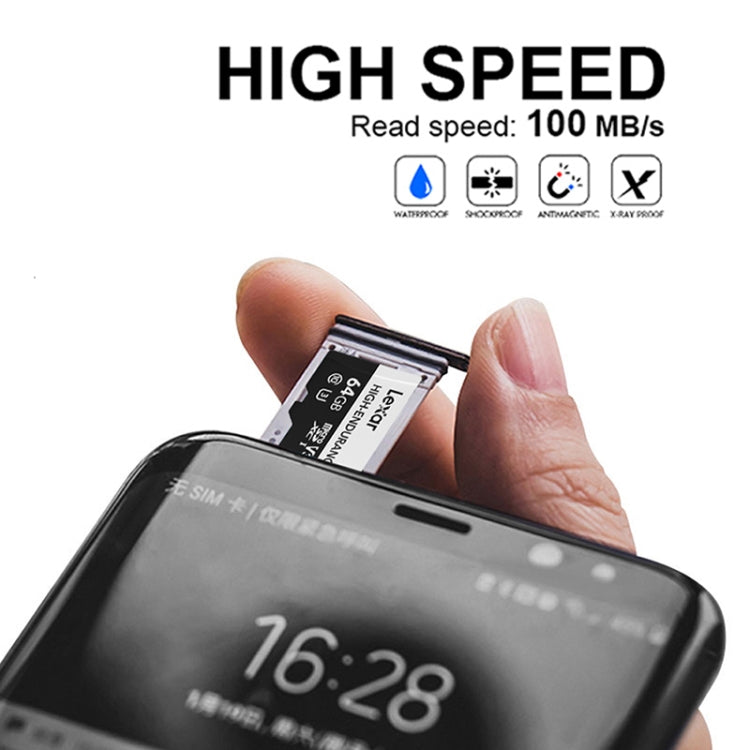 Lexar LSDM10 Security Surveillance Camera Dash Cam Memory Card, Capacity: 64GB - Micro SD Card by Lexar | Online Shopping UK | buy2fix
