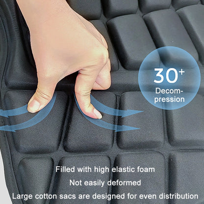 Shock Absorption Heat Insulation Breathable Motorcycle Seat Cushion, Style: Saddle Type - Seat Covers by buy2fix | Online Shopping UK | buy2fix