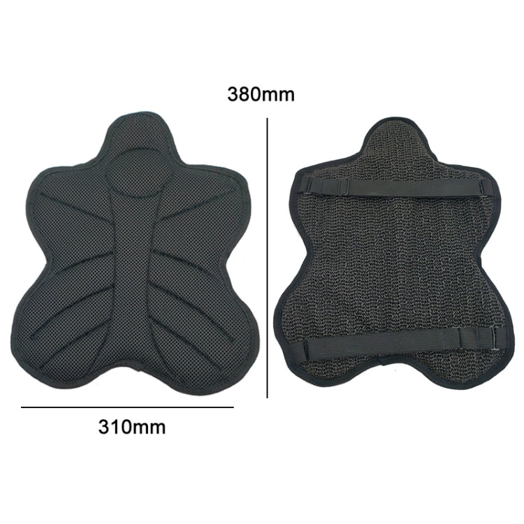Shock Absorption Heat Insulation Breathable Motorcycle Seat Cushion, Style: Butterfly Type - Seat Covers by buy2fix | Online Shopping UK | buy2fix
