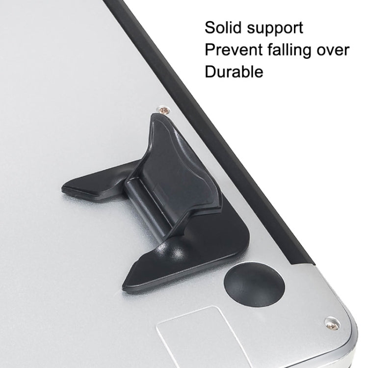 Portable Folding Notebook Computer ABS Bracket(White) - Laptop Stand by buy2fix | Online Shopping UK | buy2fix