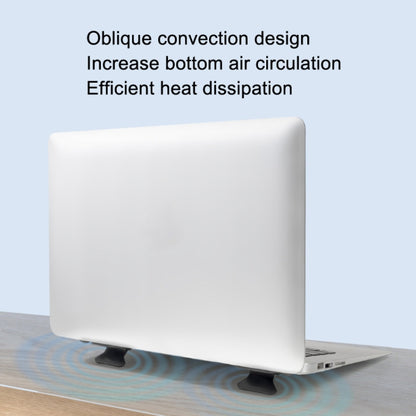 Portable Folding Notebook Computer ABS Bracket(White) - Laptop Stand by buy2fix | Online Shopping UK | buy2fix