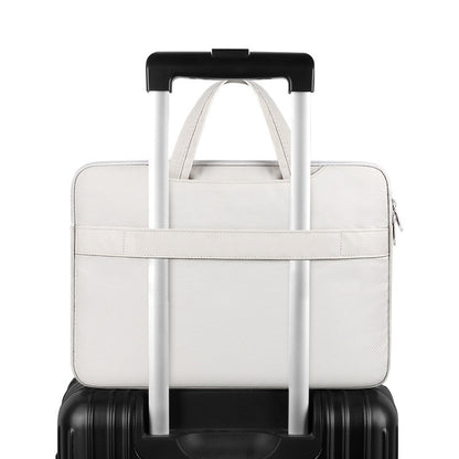 ND05SDZ Waterproof Wearable Laptop Bag, Size: 15.6 inches(Creamy-white) by buy2fix