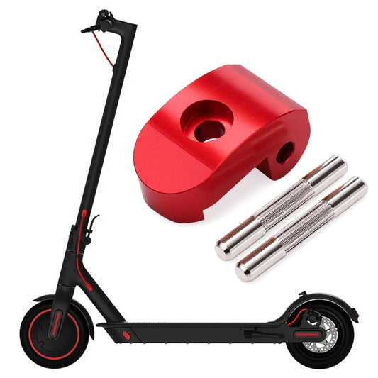 High-density Alloy Steel Electric Scooter Folding Hook for Xiaomi M365 / Pro,Style: Red +2 Dowel - Accessories & Parts by buy2fix | Online Shopping UK | buy2fix