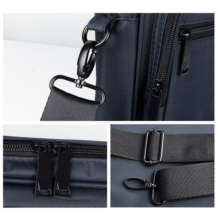 DJ02 Large Capacity Waterproof Laptop Bag, Size: 14.1-15.4 inches(Red Wine) by buy2fix