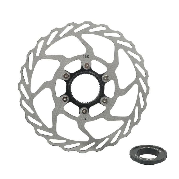 RACEWORK RS6 Mountain Bike Mid-lock Discs, Diameter: 160mm by RACEWORK