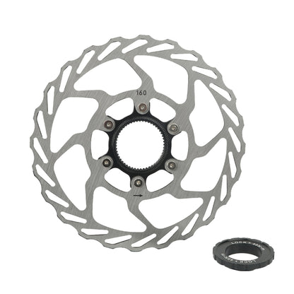 RACEWORK RS6 Mountain Bike Mid-lock Discs, Diameter: 160mm by RACEWORK