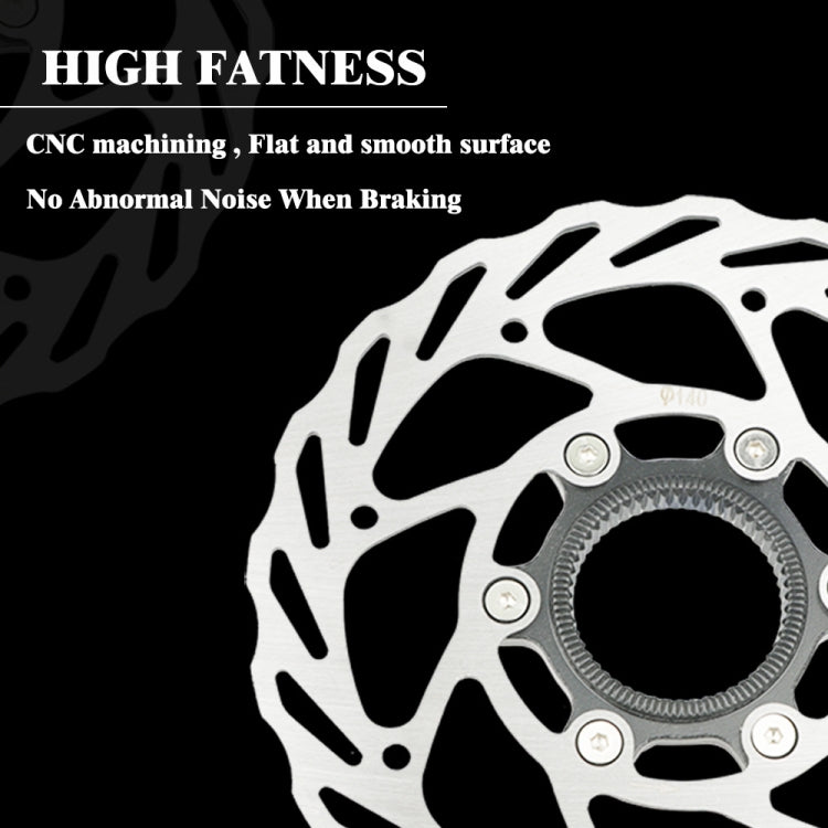 RACEWORK RS6 Mountain Bike Mid-lock Discs, Diameter: 160mm by RACEWORK
