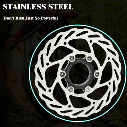 RACEWORK RS6 Mountain Bike Mid-lock Discs, Diameter: 160mm by RACEWORK