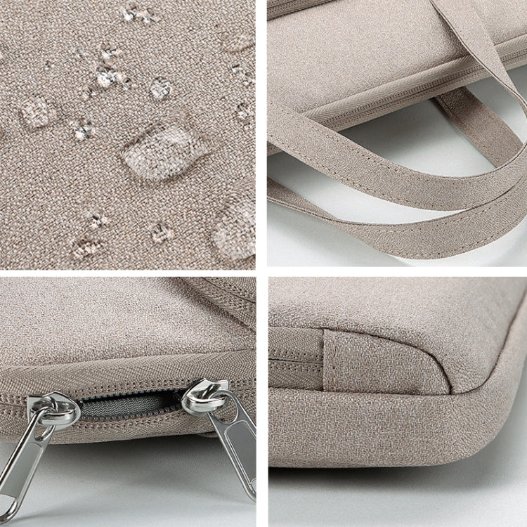 ST13 Waterproof and Wear-resistant Laptop Bag, Size: 13.3 inches(Khaki) by buy2fix