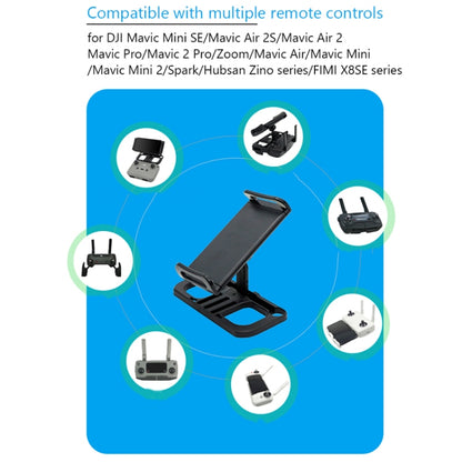 Drone Remote Controller Holder Tablet Extended Bracket Clip With Lanyard & Micro USB Line - Holder Series by buy2fix | Online Shopping UK | buy2fix