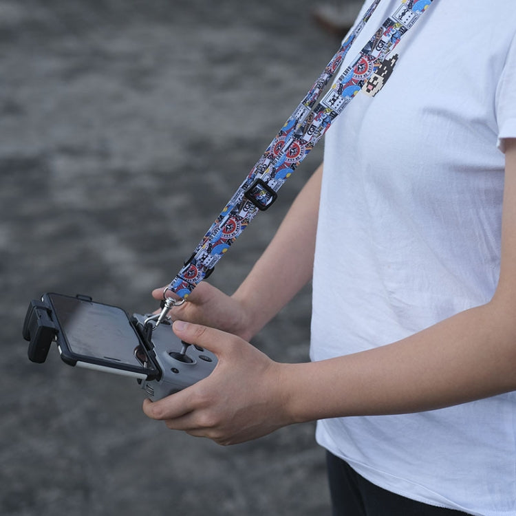 Remote Control Graffiti Lanyard for DJI Mini 3 Pro/Mavic Air 2S/Mavic Air 2/Mavic Mini 2 - Other by buy2fix | Online Shopping UK | buy2fix