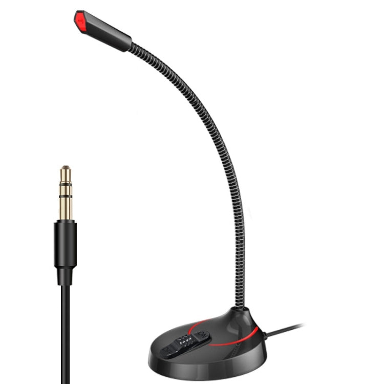 F12 Metal Hose Meeting Desktop Microphone, Spec: 3.5 Version (Black) - Microphone by buy2fix | Online Shopping UK | buy2fix